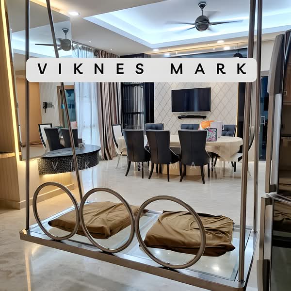 Kondominium untuk Dijual di Mayfair Condominium - Viknes Mark - Living Room - PropertyGuru.com.my