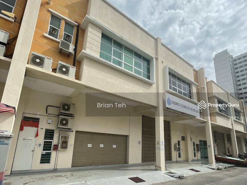 For Rent - 1.5 Storey Terrace Light Industrial Factory Rent at Jalan Sungai Tiram