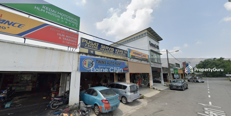 For Rent - Cheras Taman Sri Indah 2 Storey + Roof Top Shop Office for Rent (Endlot & Main Road)