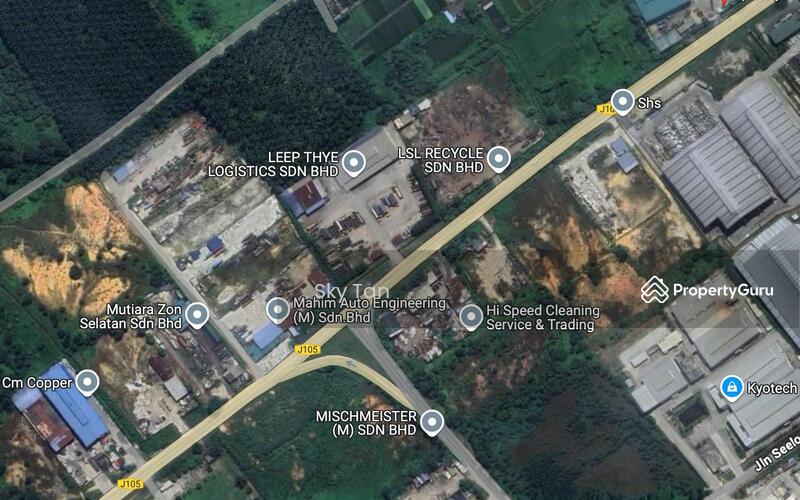 Untuk Dijual - Industrial Land at Kampung Seelong Jaya