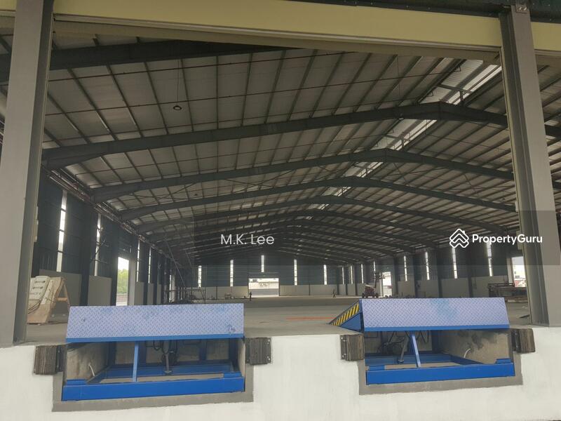 For Sale - Northport Detached Factory Warehouse with Loading Bays Dock Leveller, Sprinkler System, Port Klang