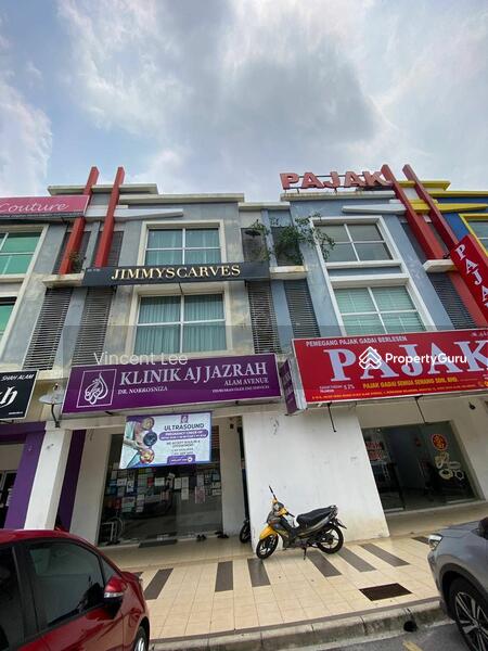 For Rent - 1st Floor Shop Lot for Rent at Alam Avenue Shah Alam