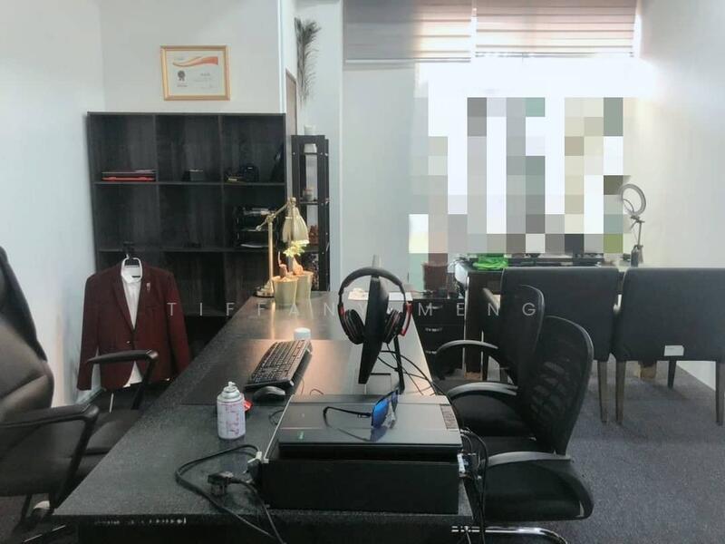 For Rent - Endlot Office # Partially Furnished @ Boulevard Business Park Jalan Kuching