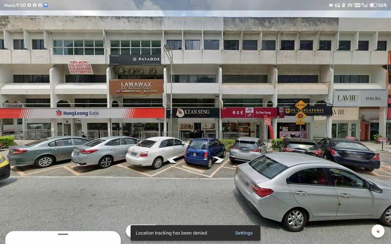 For Rent - PETALING JAYA END LOT ADJOINING 4 STOREY SHOP