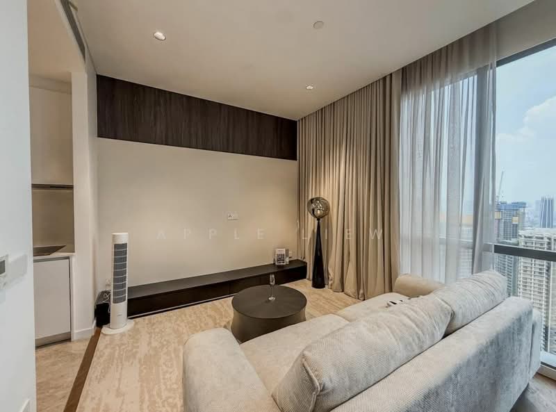 Service Residence for Rent at SO Sofitel Kuala Lumpur Residences - Apple Liew - Living Room - PropertyGuru.com.my