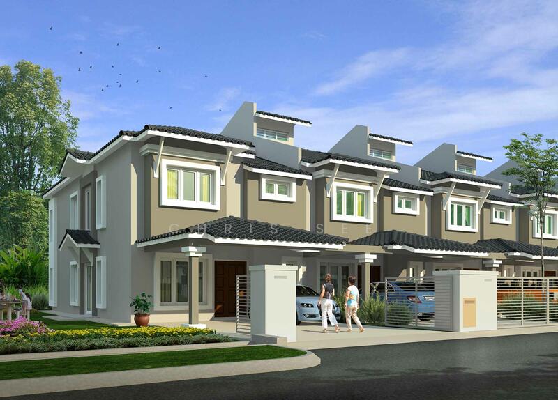 Untuk Disewa - Saujana Rawang Amoda 2 sty house basic unit move in codition