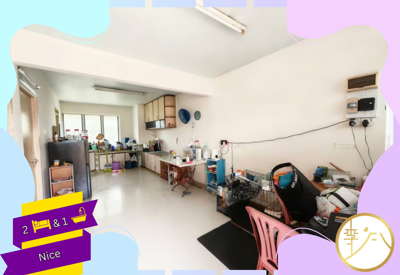 Untuk Dijual - Flat Taman Ungku Tun Aminah