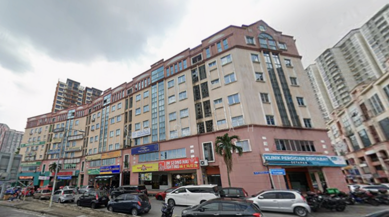 Untuk Dijual - 7 Storey Shop Office FACING MAIN ROAD, Diamond Square, Danau Kota, Platinum Walk