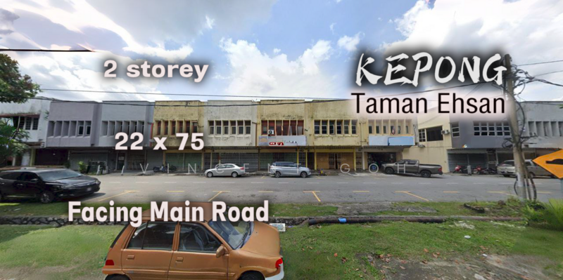 For Sale - Kepong Taman Ehsan 2 Storey Shoplot