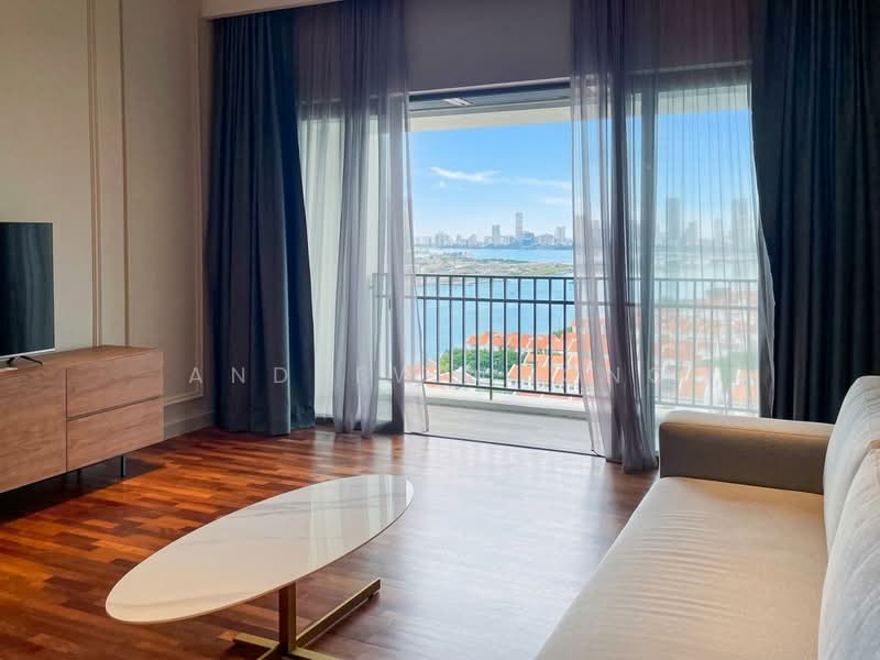 Service Residence for Sale at Straits Residences - Andrew Chong - Living Room - PropertyGuru.com.my