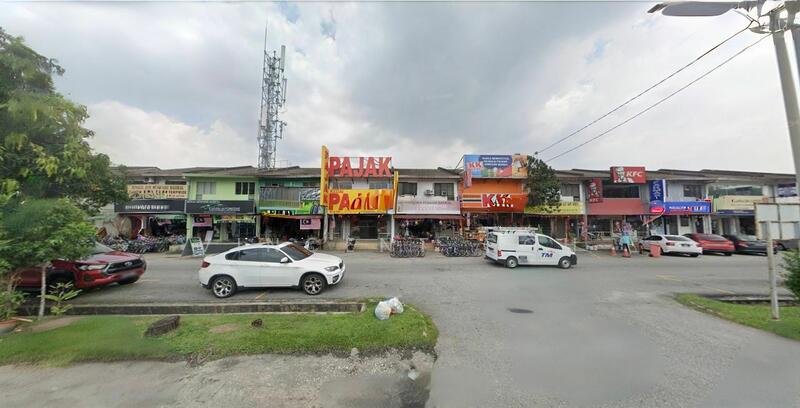 For Rent - Sungai Buloh Bandar Baru Ground Floor Shoplot Facing Main Road