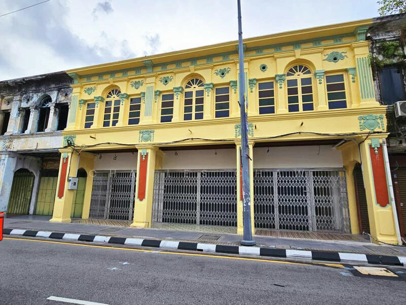 For Rent - Georgetown 2 Sty Shophouse 6000 Sq.ft Main Road Jalan Penang Road