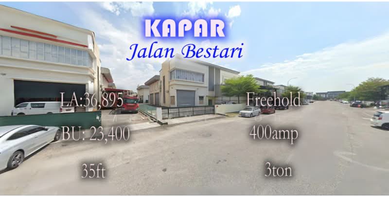 Semi-D Factory for Sale in Kawasan Perindustrian Kapar Bestari (Kapar) - Vincent Goh - Exterior - PropertyGuru.com.my