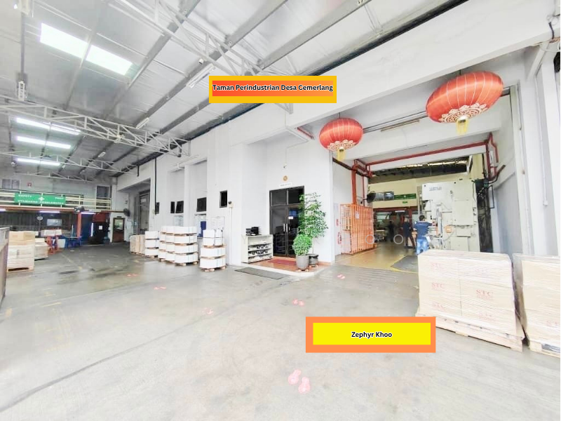 For Sale - Taman Desa Cemerlang Semi Detached Factory Fully Extended For Sale