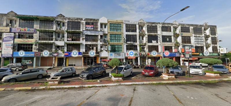 For Sale - Sri Gombak 4 Storey Shop Lot Freehold Facing Main Road SG 3