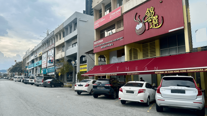 For Sale - 4 Sty Shop @ Damansara Jaya , High Demand Street , Potential ROI 5%