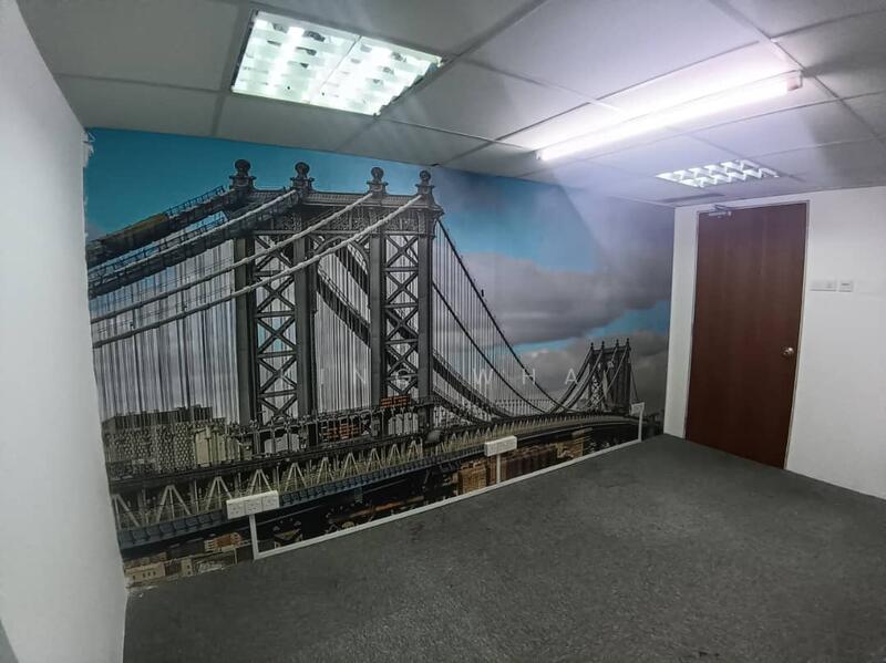 For Rent - taman sri rampai 1st floor office space . 20x70 . actual photos