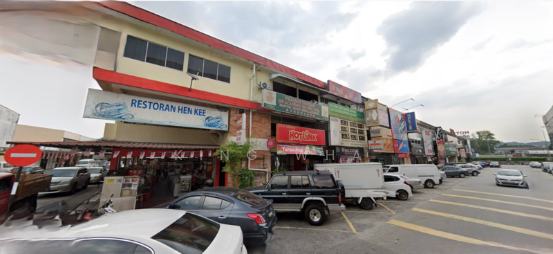 For Sale - taman melawati jalan negara 3 sty shoplot . main entrance . good location . 22x80