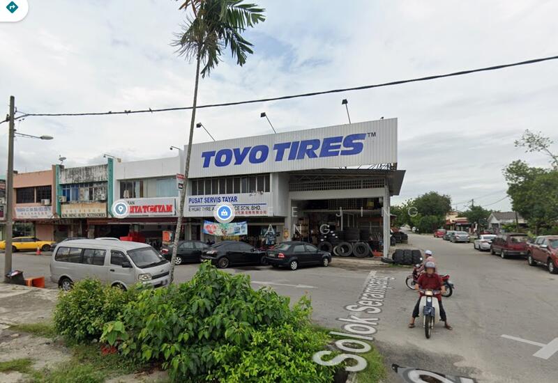 Untuk Disewa - 2sty Shop corner 58x75 Main Road Teluk Pulai Klang