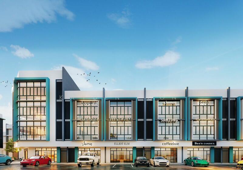 For Rent - Permas Avenue 3 Storey Shop Lot (2 Adjoining Intermediate Unit)