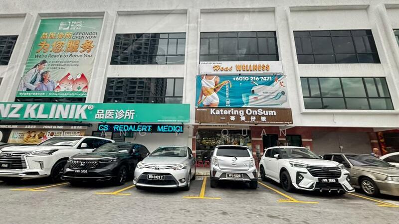 For Sale - [FACE MAIN ROAD], Inter lot, Fully Tenanted, Good location, Keponggi Square, Kepong Gi Square