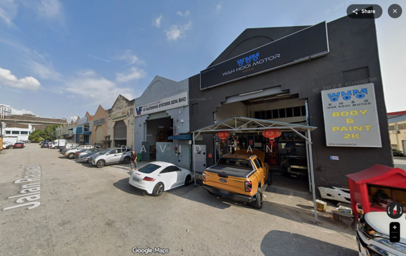 Untuk Disewa - Bandar Puchong Jaya 1.5 Storey Factory For Rent, Kinrara, Subang, Sunway Pyramid