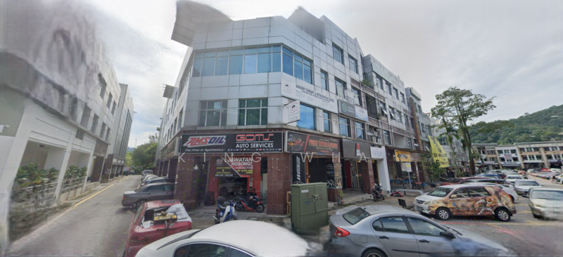 Untuk Dijual - wangsa delima 4 sty shoplot with lif . 24x80 . non bumi lot