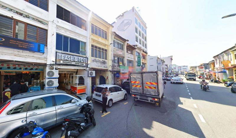 Untuk Disewa - Georgetown Lebuh Chulia Shophouse 8000 Sqft Facing Main Road Love Lane