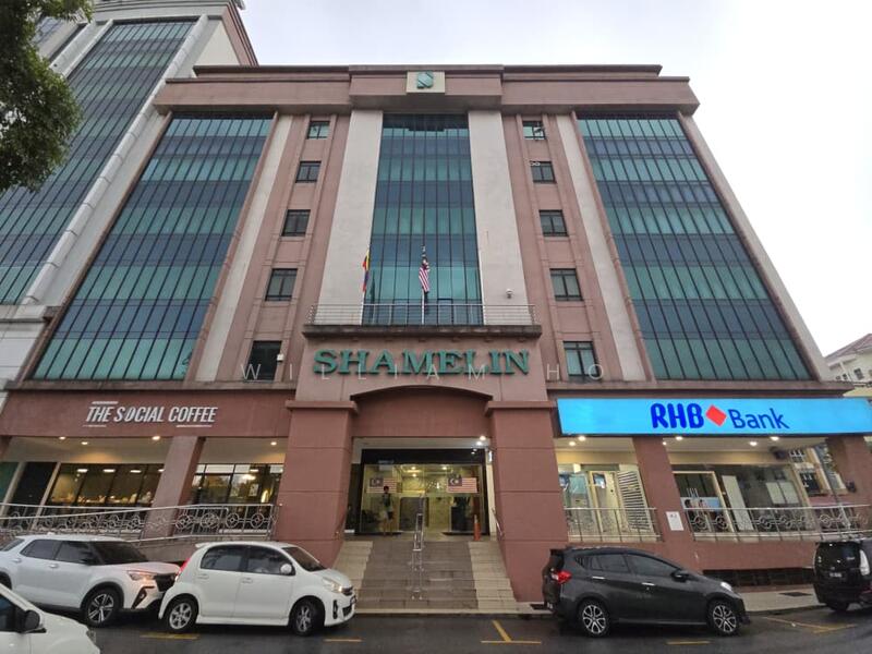 For Sale - Shamelin 8 % High ROI With Valid Teanancy Agreement Maluri Cheras facing Main Road 6 Storey Building