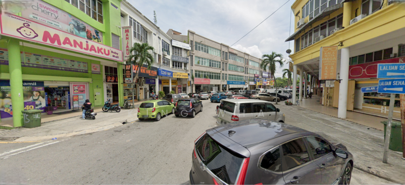 Untuk Disewa - medan idaman ground floor shop plus mezzanine floor