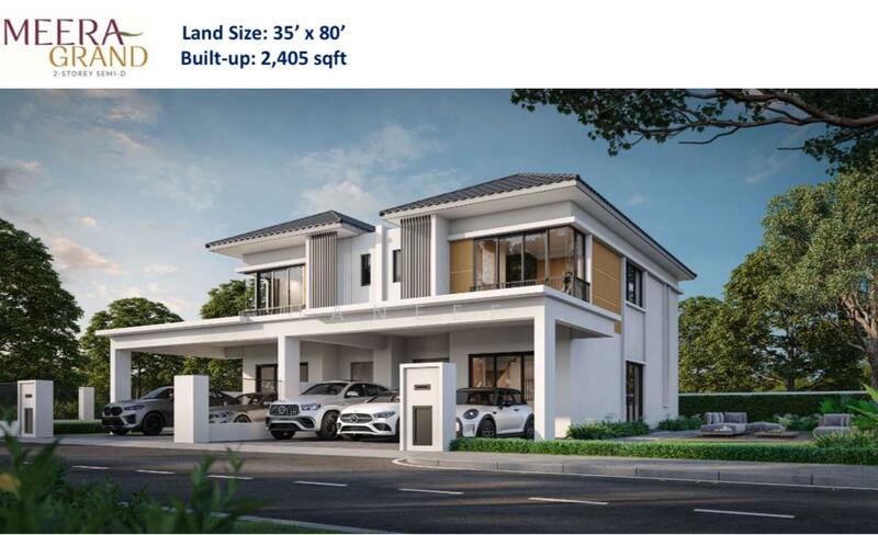 For Sale - (NEW) Semi D 2 Tingkat - Meera Grand Phase 16 (Bukit Banyan)