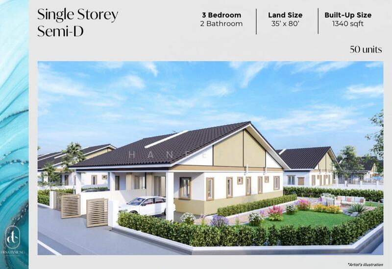 For Sale - (NEW) Semi D 1 Tingkat - Taman Desa Tanjung - Kepala Batas