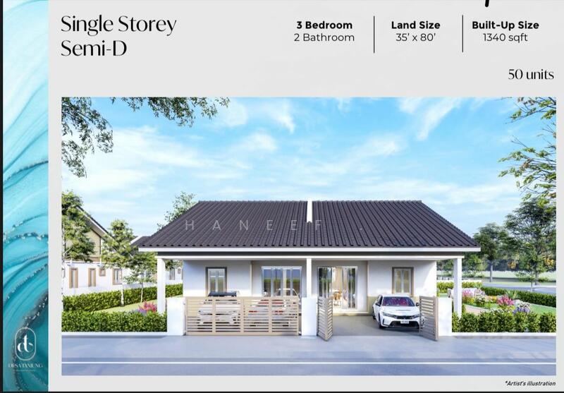 For Sale - (NEW) Semi D 1 Tingkat - Taman Desa Tanjung - Kepala Batas