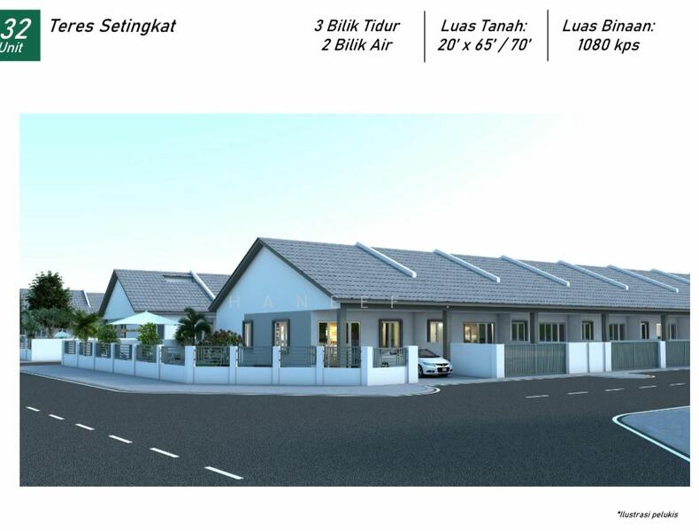Untuk Dijual - (BARU) Teres 1 Tingkat - Taman Bayan Vista - Bukit Kayu Hitam