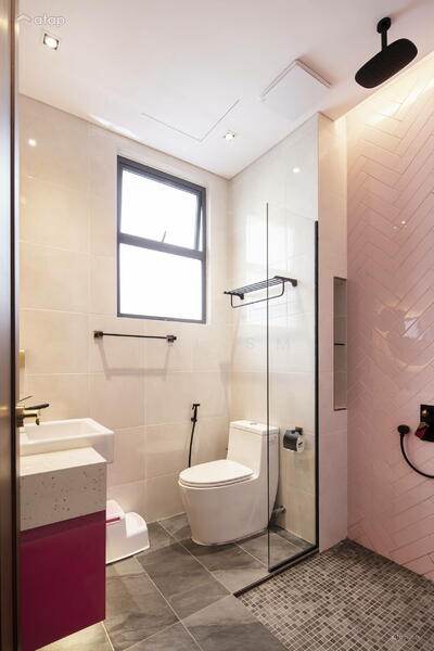 Twin Palms, Sungai Long Bathroom