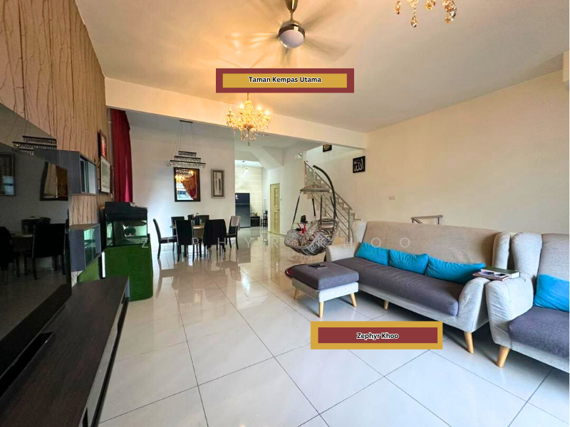 For Sale - Taman Kempas Utama Cluster House