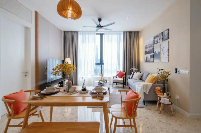 Pavilion Ceylon Hill, KL Living Room