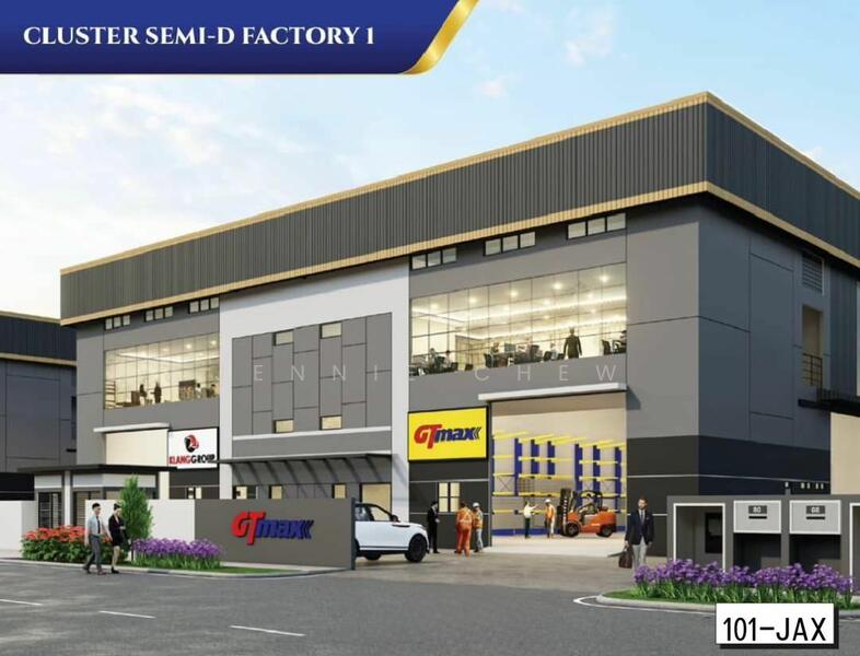 Untuk Dijual - Semi-D factory at Jenjarom