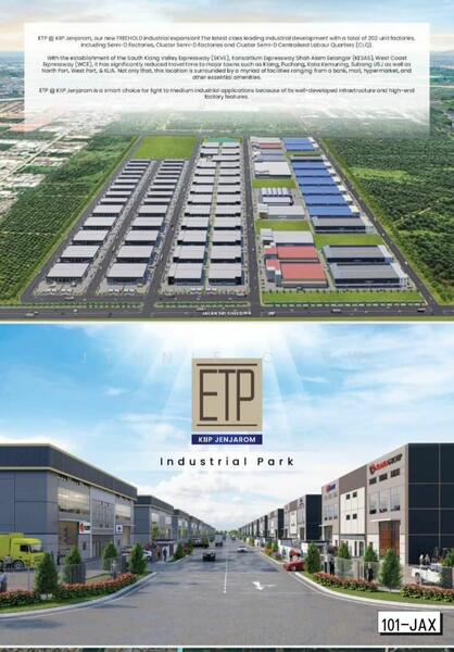 Untuk Dijual - Semi-D factory at Jenjarom