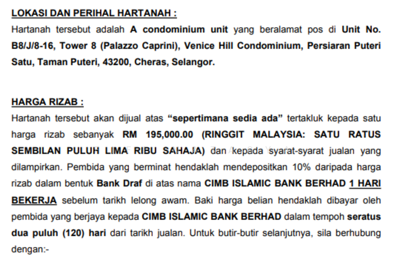 For Sale - Venice Hill