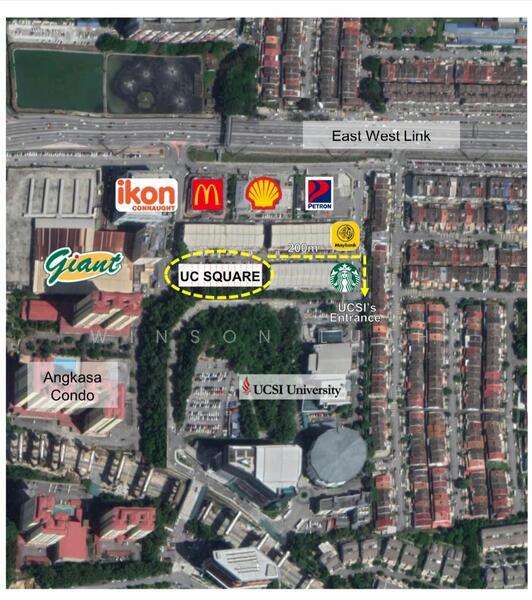 For Rent - Uc square taman connaught