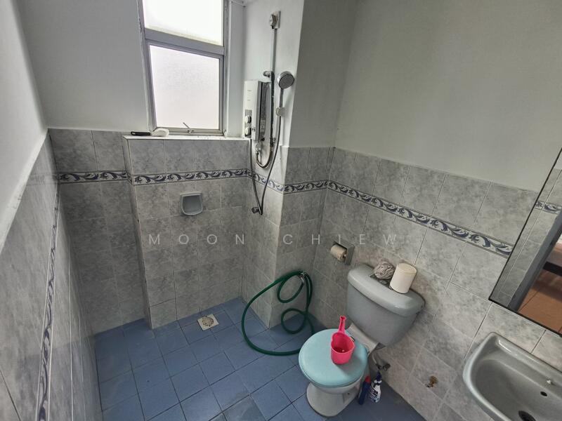 Attached Bathroom with water heater