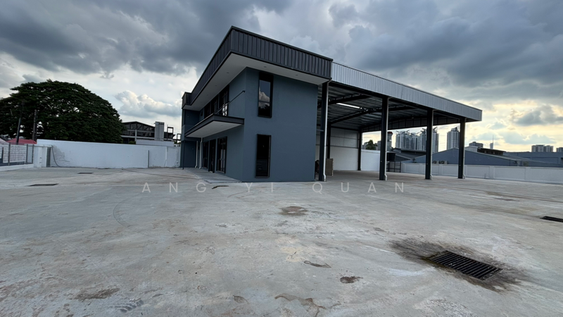 For Rent - CORNER Detached Factory, Newly Built, CCC, Taman Keramat