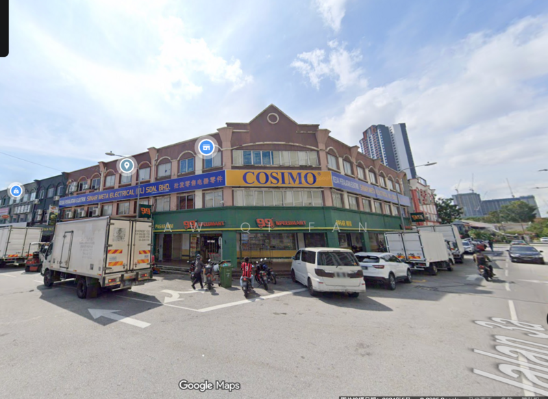 For Sale - Limited Corner Shop , Prime Area , Setapak Indah , Danau Kota , Ibukota