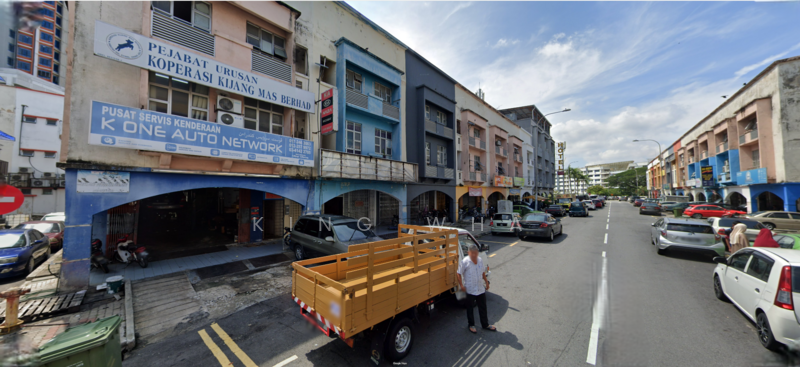 For Rent - danau kota 3 sty shoplot . bare unit . 22x75 . jalan 9/23e