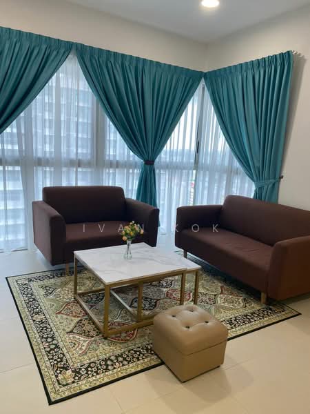 Service Residence for Rent at Cantara Residences - Ivan Kok - Living Room - PropertyGuru.com.my