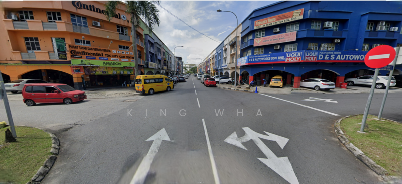 For Rent - danau kota 3 sty shop . 4950 sqf . 22x75 . jalan 9/23e