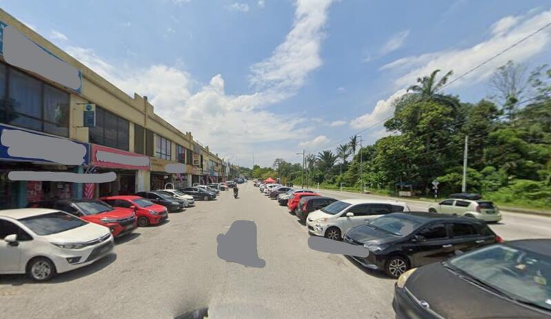 For Rent - ( Fully Malay Area ) Sungai Buloh Kuang Ground Floor Main Road Shop For Rent Taman Masguine Square