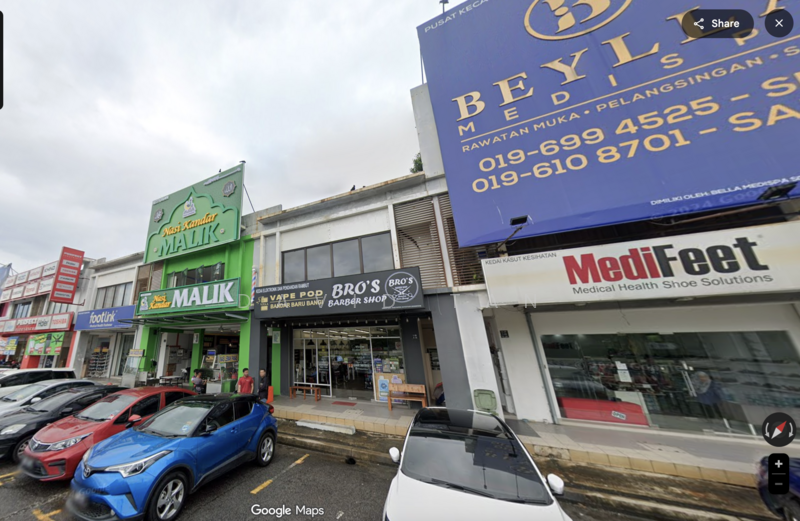 For Rent - Bandar Baru Bangi Seksyen 8 Ground and Basement Shop For Rent, Kajang, Bangi, Seksyen 8