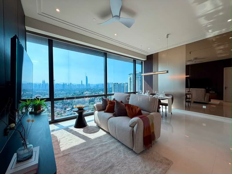 Kondominium untuk Disewa di Pavilion Damansara Heights - Alvan Chin - Living Room - PropertyGuru.com.my